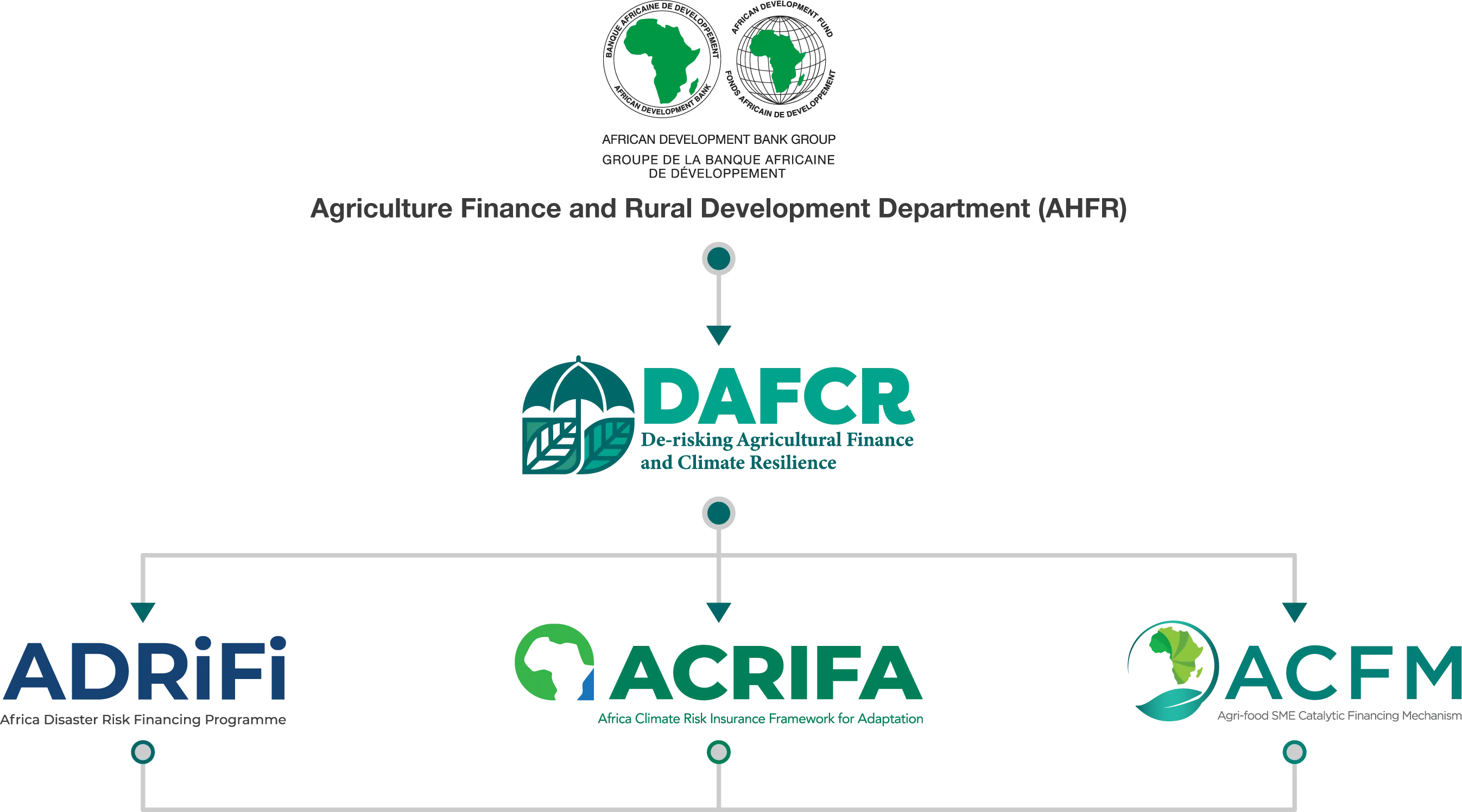 How DAFCR is structured